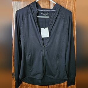 Recreation by Thread and Supply Black Zip Jacket size Medium